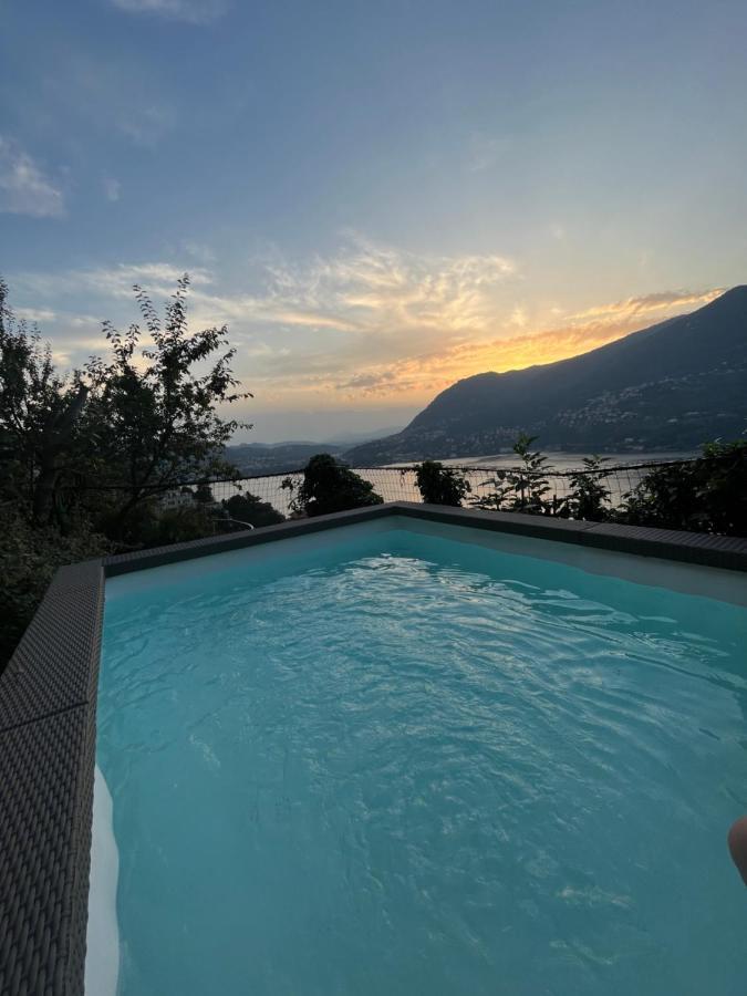 Villa Como, Jacuzzi Spa And Private Pool Blevio Exterior foto